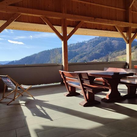 Gostilna Pension Blegos Poljane nad Škofjo Loko Exteriör bild