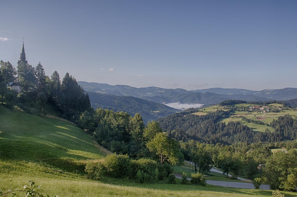Gostilna Pension Blegos Poljane nad Škofjo Loko Exteriör bild