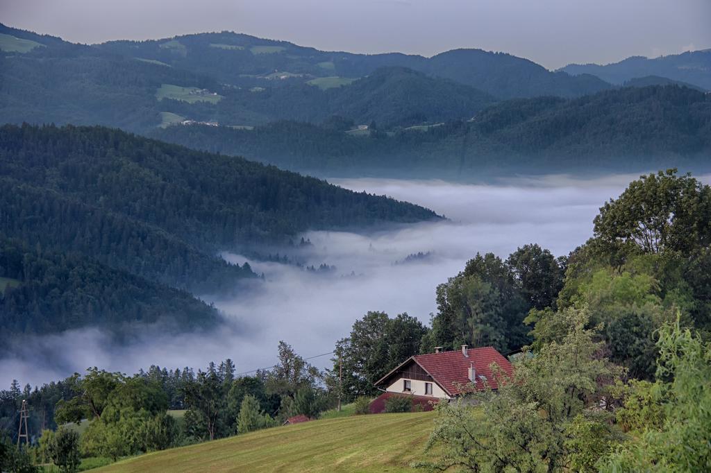 Gostilna Pension Blegos Poljane nad Škofjo Loko Exteriör bild