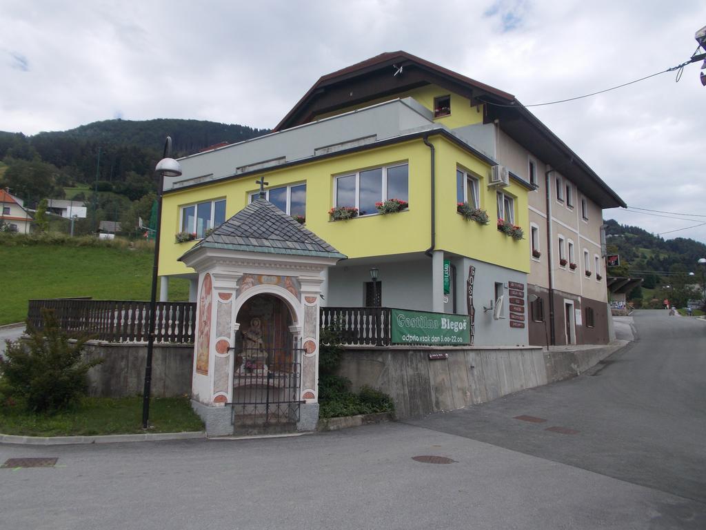 Gostilna Pension Blegos Poljane nad Škofjo Loko Exteriör bild