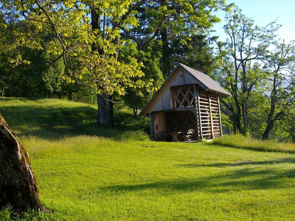 Gostilna Pension Blegos Poljane nad Škofjo Loko Exteriör bild